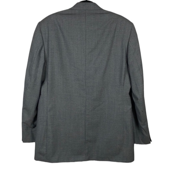 Oscar De La Renta Vintage Plaid Wool Blazer size 42L - Picture 5 of 10